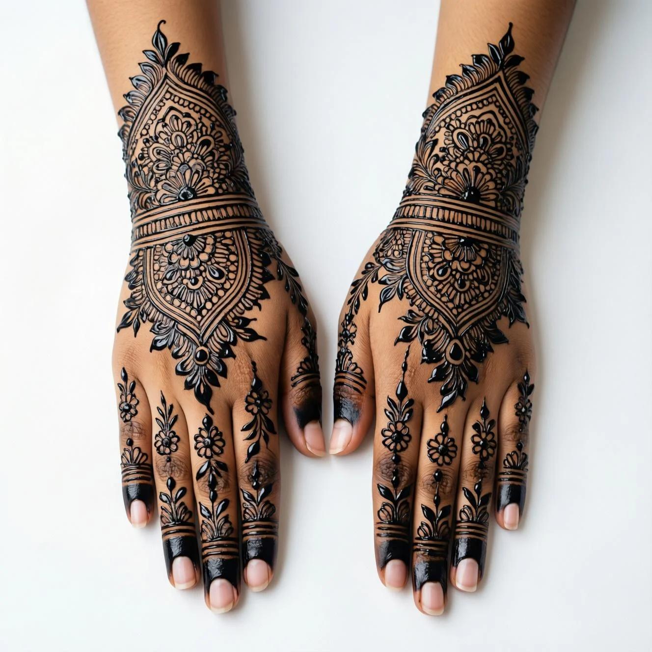 Arabic mehndi design