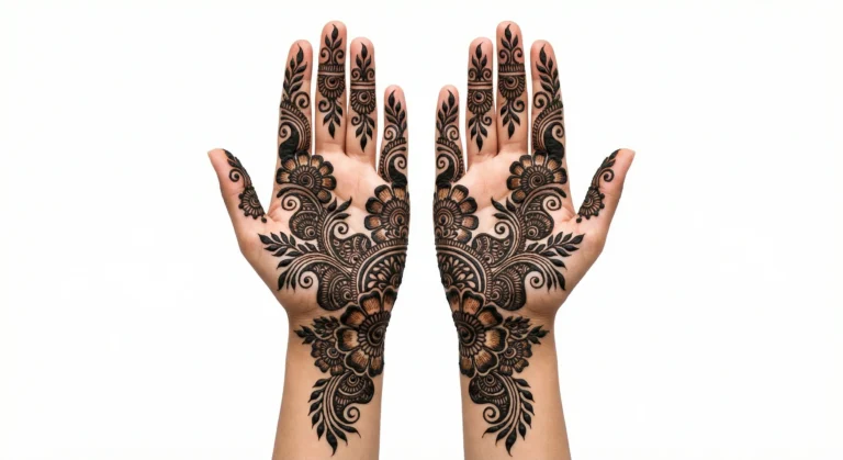 Arabic mehndi design