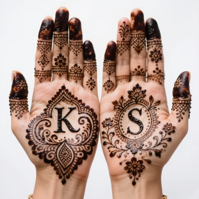 karwa chauth mehndi design