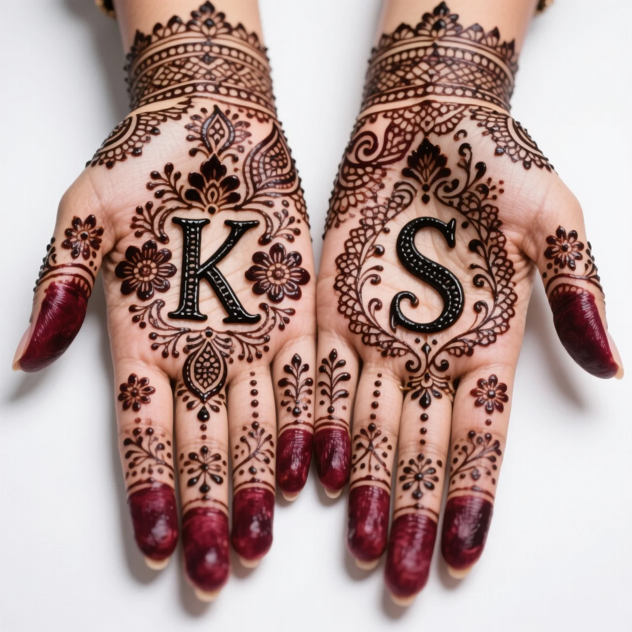 Beautiful Karwa Chauth mehndi design for 2026 featuring elegant floral artwork